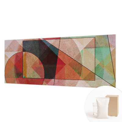 Behang met print Geometrische abstractie