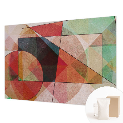 Behang met print Geometrische abstractie