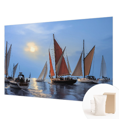 Fotobehang op maat Zeilavontuur