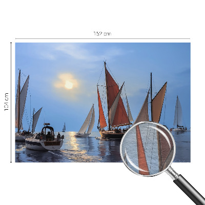 Fotobehang op maat Zeilavontuur