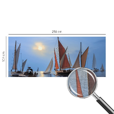 Fotobehang op maat Zeilavontuur