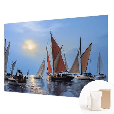 Fotobehang op maat Zeilavontuur