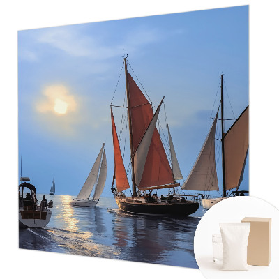 Fotobehang op maat Zeilavontuur