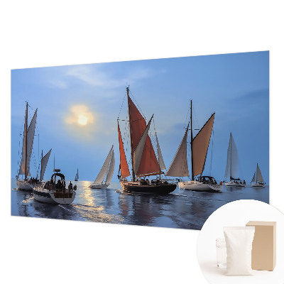 Fotobehang op maat Zeilavontuur