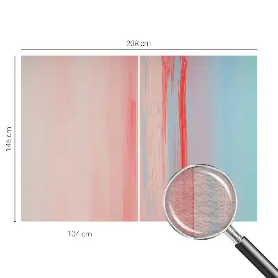 Naadloos fotobehang in de kleuren van harmonie