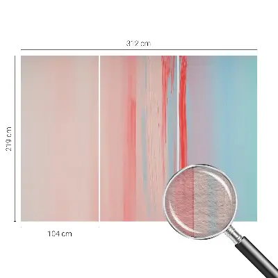 Naadloos fotobehang in de kleuren van harmonie