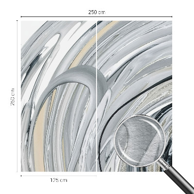 Fotobehang woonkamer met abstract marmeren motief