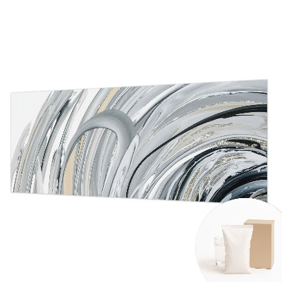Fotobehang woonkamer met abstract marmeren motief