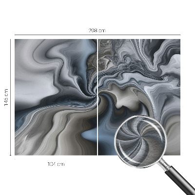 Fotobehang slaapkamer Wervelende wolken