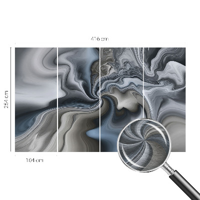 Fotobehang slaapkamer Wervelende wolken
