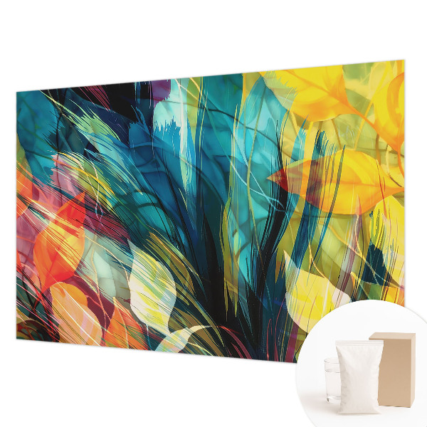 Luxe fotobehang Abstracte bladeren
