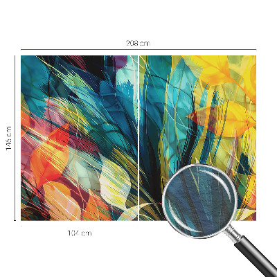 Luxe fotobehang Abstracte bladeren