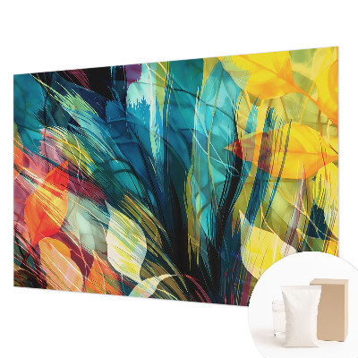 Luxe fotobehang Abstracte bladeren