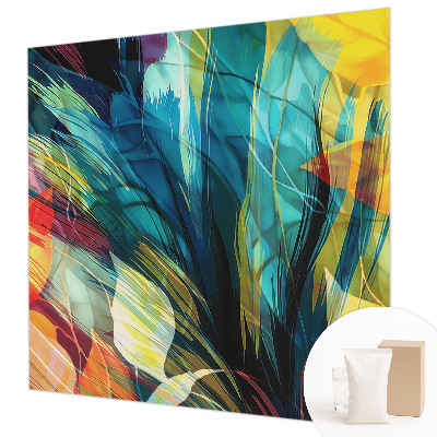 Luxe fotobehang Abstracte bladeren