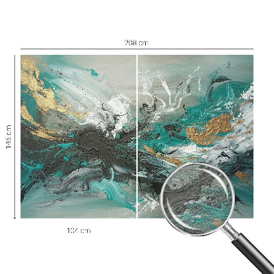 Premium fotobehang Artistieke wervelwind