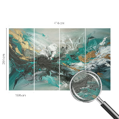 Premium fotobehang Artistieke wervelwind