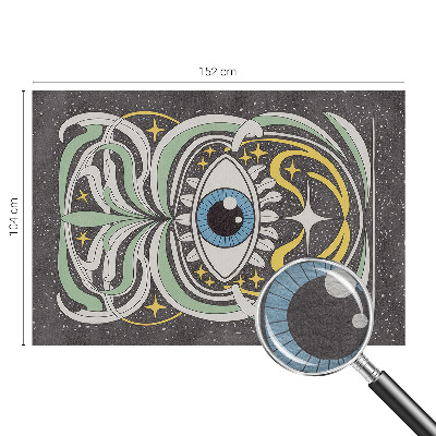 Kwalitatief fotobehang Symmetrisch oog