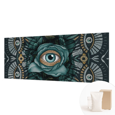 Sfeervol fotobehang Bloem oog