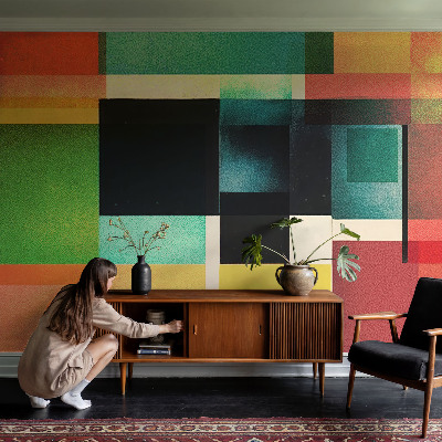 Vliesbehang fotobehang Geometrische abstractie
