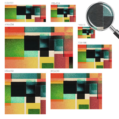 Vliesbehang fotobehang Geometrische abstractie
