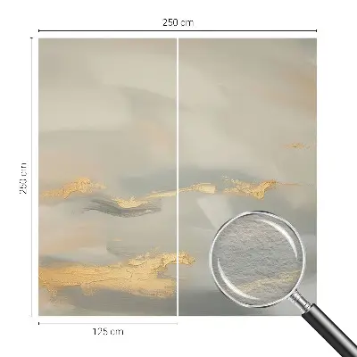 Vlies fotobehang op maat met een motief van zachte strepen
