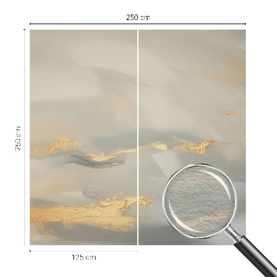 Vlies fotobehang op maat Zachte strepen