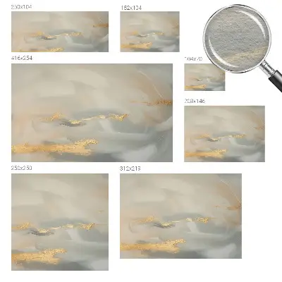 Vlies fotobehang op maat met een motief van zachte strepen