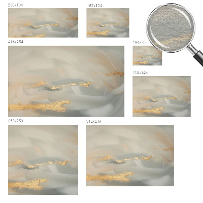 Vlies fotobehang op maat Zachte strepen