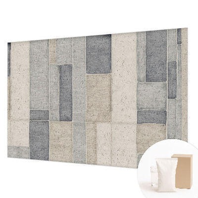 Fotobehang met een geometrisch mozaïekpatroon