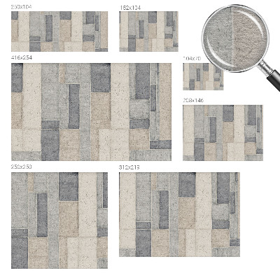 Fotobehang Geometrische mozaïek