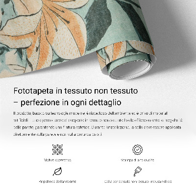 Fotobehang naadloos Protea-bloemen