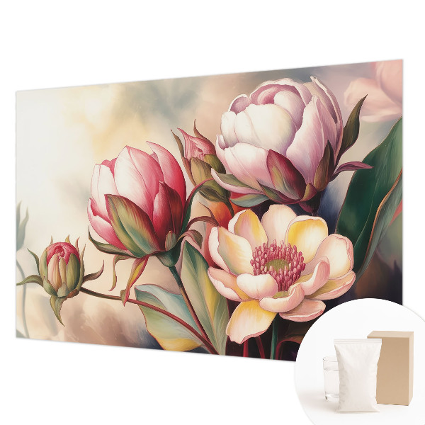 Naadloos fotobehang Een boeket bloemen