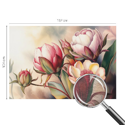 Naadloos fotobehang Een boeket bloemen