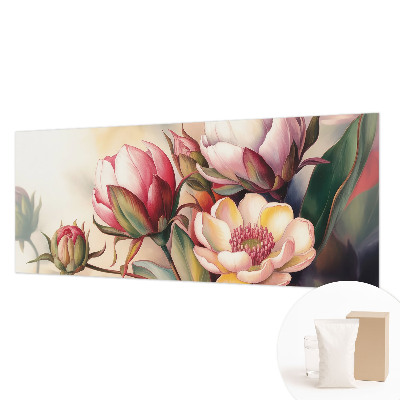 Naadloos fotobehang Een boeket bloemen