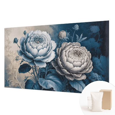 Fotobehang voor de slaapkamer Romantische bloemen