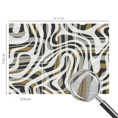 Hoogwaardig fotobehang Abstracte lijnen