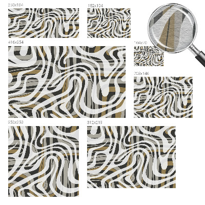 Hoogwaardig fotobehang Abstracte lijnen