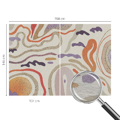Vliesbehang fotobehang Abstracte patronen