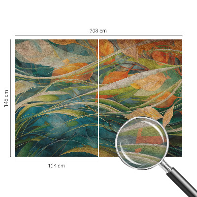 Groot fotobehang Herfstlandschap