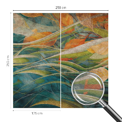 Groot fotobehang Herfstlandschap