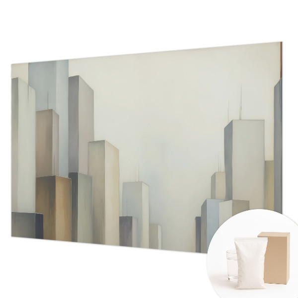 Uniek fotobehang Stadswolkenkrabbers