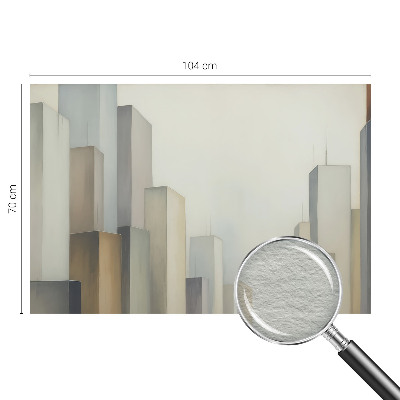 Uniek fotobehang Stadswolkenkrabbers
