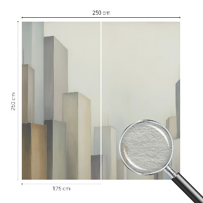 Uniek fotobehang Stadswolkenkrabbers