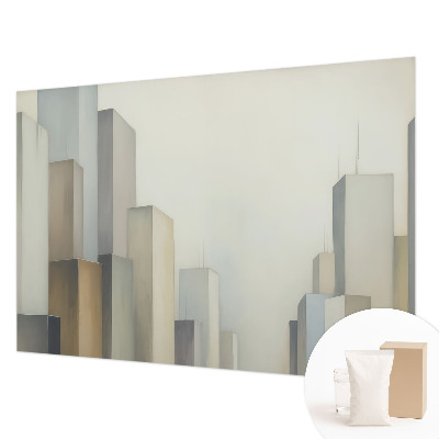 Uniek fotobehang Stadswolkenkrabbers