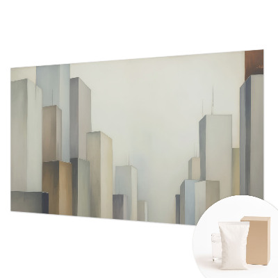 Uniek fotobehang Stadswolkenkrabbers