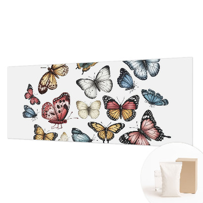 Vlies fotobehang op maat Paradijsvlinders