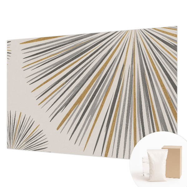 Muur behang Geometrische waaiers