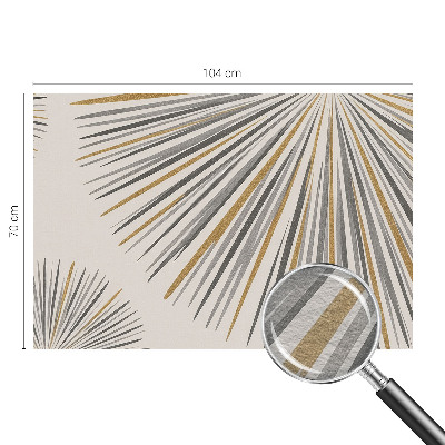Muur behang Geometrische waaiers