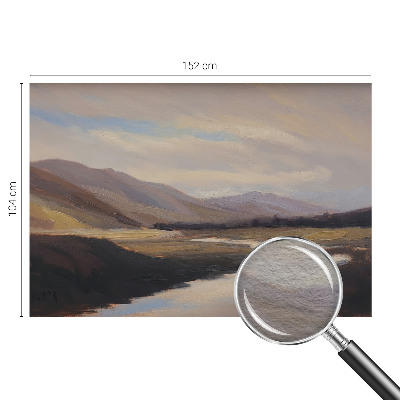Behang met print Natuurlijke rust