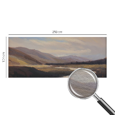 Behang met print Natuurlijke rust
